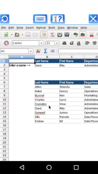 Descargar AndroCalc Editor de hojas para Trabajo para Android