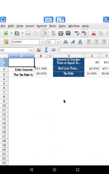 Descargar AndroCalc Editor de hojas para Trabajo para Android captura de pantalla 7