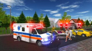 Descargar Ambulancia Juego Simuladores para Android captura de pantalla 3