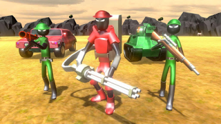 Descargar Stickman guerreros Guerra Mund Juegos de acción para Android captura de pantalla 6