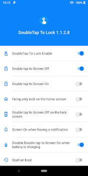Descargar Double Tap Screen On and Off Herramientas para Android captura de pantalla 2