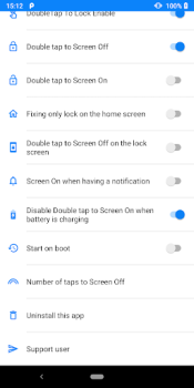 Descargar Double Tap Screen On and Off Herramientas para Android captura de pantalla 3
