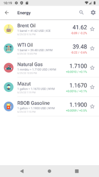 Descargar Курс рубля: Доллар/Евро/Нефть Finanzas para Android captura de pantalla 3