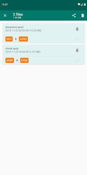 Descargar Ebook Converter Libros y referencia para Android captura de pantalla 7