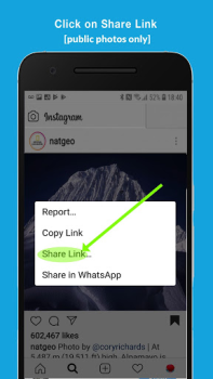 Descargar Repost for Instagram - JaredCo Herramientas para Android captura de pantalla 2