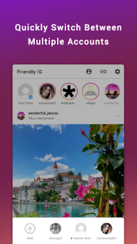 Descargar Friendly For Instagram Social para Android captura de pantalla 6