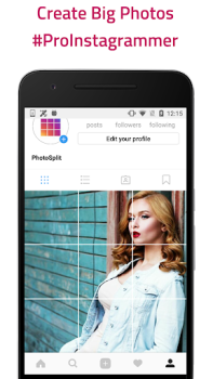 Descargar PhotoSplit Grid Maker Social para Android