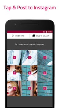 Descargar PhotoSplit Grid Maker Social para Android captura de pantalla 5