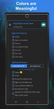 Descargar Always On Edge Personalización para Android captura de pantalla 4