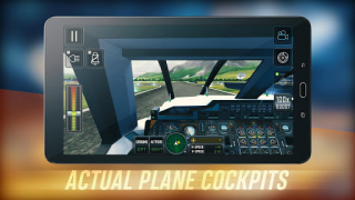 Descargar Airplane Flight Simulator Simuladores para Android captura de pantalla 3