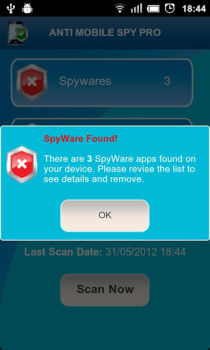 Descargar Anti Spy Mobile Free Herramientas para Android captura de pantalla 3