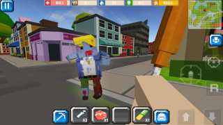 Descargar Cube Z (Pixel Zombies) Juegos de acción para Android captura de pantalla 6