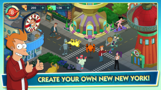 Descargar Futurama: Mundos del Mañana Aventuras para Android captura de pantalla 2