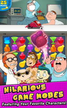 Descargar Family Guy Freakin Mobile Game Rompecabezas para Android captura de pantalla 2