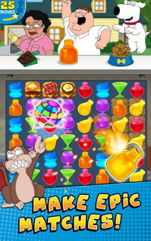 Descargar Family Guy Freakin Mobile Game Rompecabezas para Android captura de pantalla 7