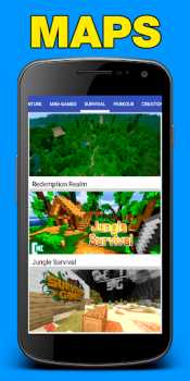 Descargar Mapas para Minecraft PE Entretenimiento para Android captura de pantalla 3