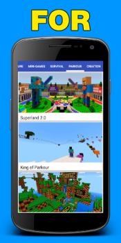 Descargar Mapas para Minecraft PE Entretenimiento para Android captura de pantalla 4