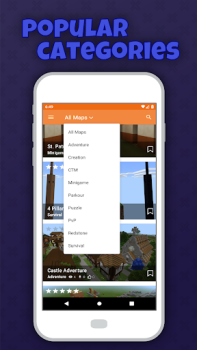 Descargar Maps for Minecraft PE Entretenimiento para Android captura de pantalla 5