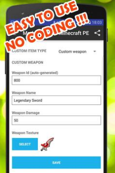 Descargar Mod Maker for Minecraft PE Trabajo para Android captura de pantalla 7