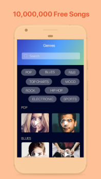 Descargar Music - Mp3 Music Player Música y audio para Android captura de pantalla 2