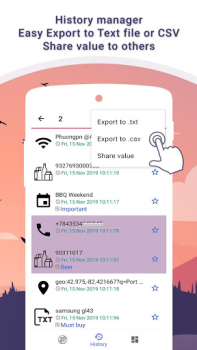 Descargar QR Barcode Scanner - QR Generator Herramientas para Android captura de pantalla 6