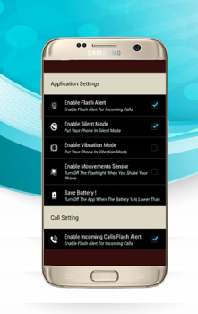 Descargar Flash alerta de llamadas Trabajo para Android captura de pantalla 4