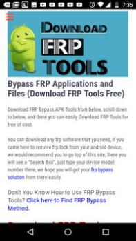 Descargar Bypass FRP Lock Educación para Android captura de pantalla 2