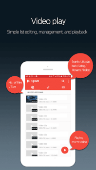 Descargar 1Gram Player – Video player Editores y reproductores de video para Android captura de pantalla 2