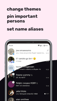 Descargar xvii messenger for vk Social para Android captura de pantalla 2
