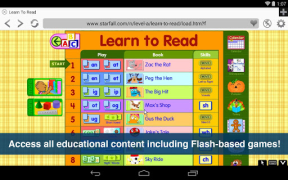 Descargar Reproductor y Navegador Flash Comunicación para Android captura de pantalla 7