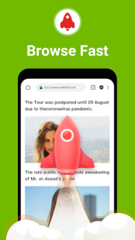 Descargar FAB Adblocker Browser: Adblock Comunicación para Android captura de pantalla 6