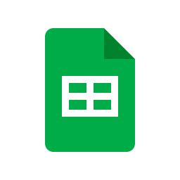 Logotipo Hojas de cálculo de Google