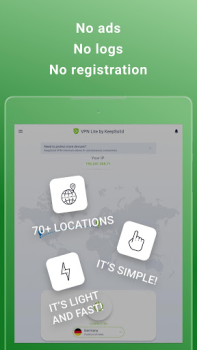 Descargar VPN Lite Without Registration Herramientas para Android captura de pantalla 7