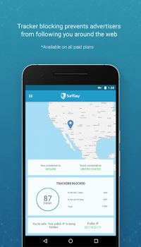 Descargar SurfEasy Secure Android VPN Herramientas para Android captura de pantalla 2