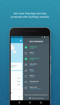 Descargar SurfEasy Secure Android VPN Herramientas para Android captura de pantalla 3