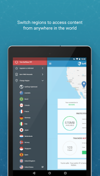Descargar SurfEasy Secure Android VPN Herramientas para Android captura de pantalla 6