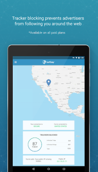 Descargar SurfEasy Secure Android VPN Herramientas para Android captura de pantalla 7