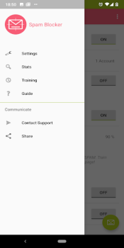 Descargar Email Spam Blocker Trabajo para Android captura de pantalla 7