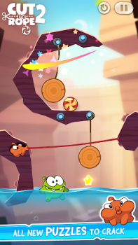 Descargar Cut the Rope 2 Rompecabezas para Android captura de pantalla 3
