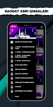 Descargar Saodat Asri Qissalari Kitob Libros y referencia para Android captura de pantalla 3