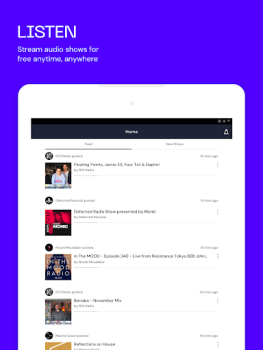 Descargar Mixcloud: radio, mezclas de DJ Música y audio para Android captura de pantalla 7