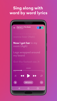 Descargar Musixmatch Música y audio para Android captura de pantalla 4