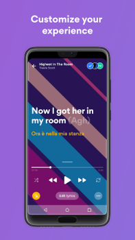 Descargar Musixmatch Música y audio para Android captura de pantalla 6