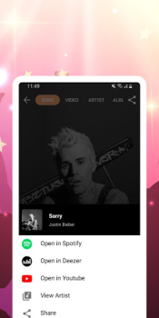 Descargar Reconocer Canciones - Identifi Música y audio para Android captura de pantalla 3