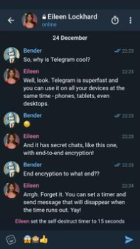 Descargar Telegram X Social para Android captura de pantalla 3