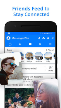 Descargar Messenger Go: Messages & Feed Social para Android captura de pantalla 3