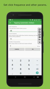 Descargar Click - автоматический кликер Herramientas para Android captura de pantalla 3