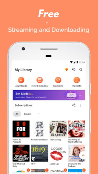 Descargar Aplicación de podcast: Castbox Noticias y revistas para Android captura de pantalla 7