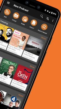 Descargar Podcast & Radio Addict Noticias y revistas para Android captura de pantalla 2