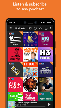 Descargar Podcast & Radio Addict Noticias y revistas para Android captura de pantalla 3